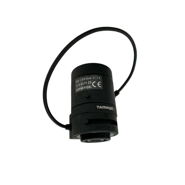 Objetivo Tamron autoiris con conector 1//3 5-50 mm f//1 4